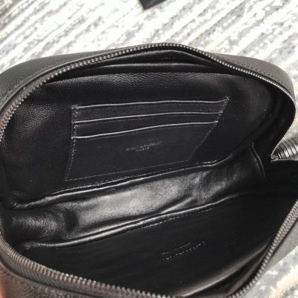 Contrefaçon Sac Saint Laurent Lou Mini en Noir – Image 2