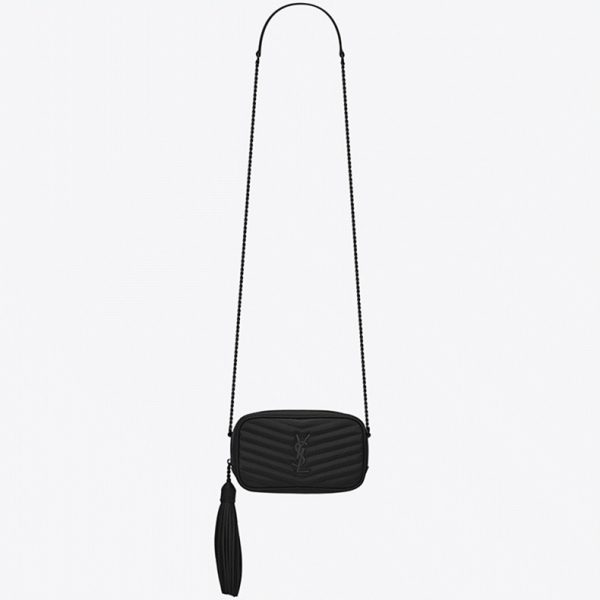 Réplique Sac Saint Laurent Lou Mini en Noir