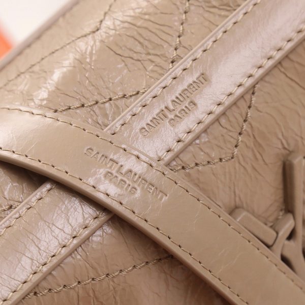 Réplique Sac Saint Laurent Niki Medium à Chaîne en Beige – Image 5