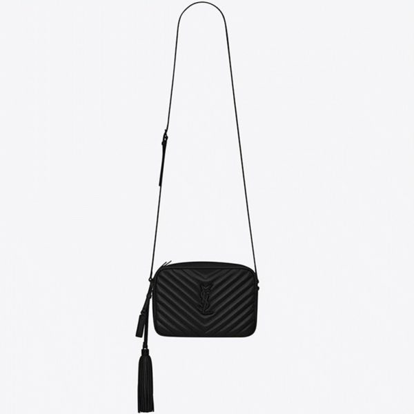 Imitation Sac Saint Laurent Lou Camera en Noir
