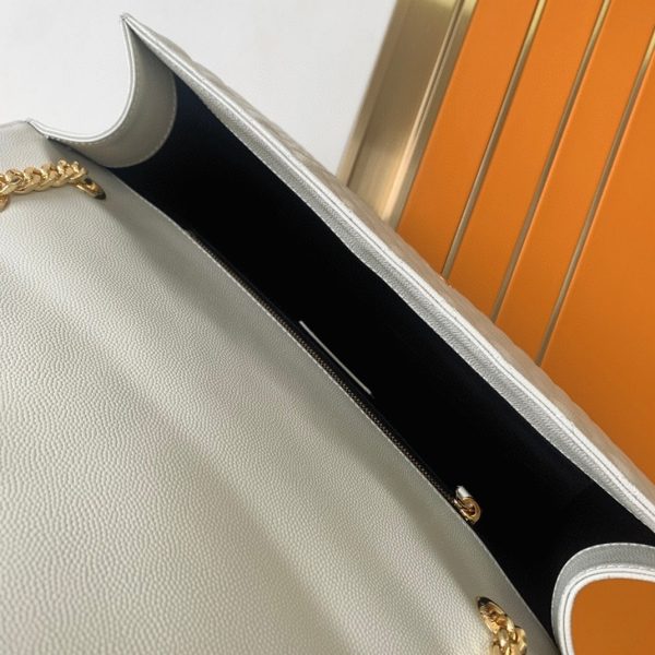 Réplique Sac Saint Laurent Envelope Large en Blanc – Image 2