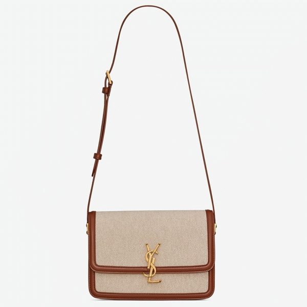 Sac Saint Laurent Solferino Medium en Toile