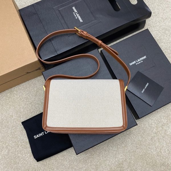 Sac Saint Laurent Solferino Medium en Toile – Image 13