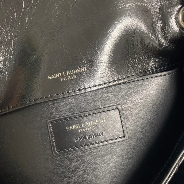 Réplique Sac Saint Laurent Niki Baby à Chaîne en Noir – Image 6