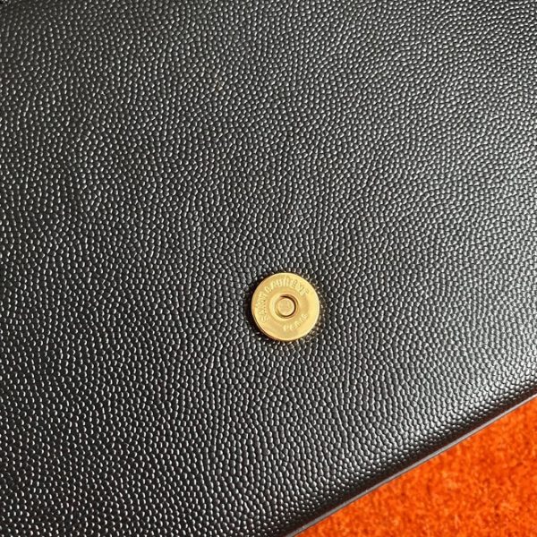 Sac Saint Laurent Kate Medium à Frange en Noir – Image 2
