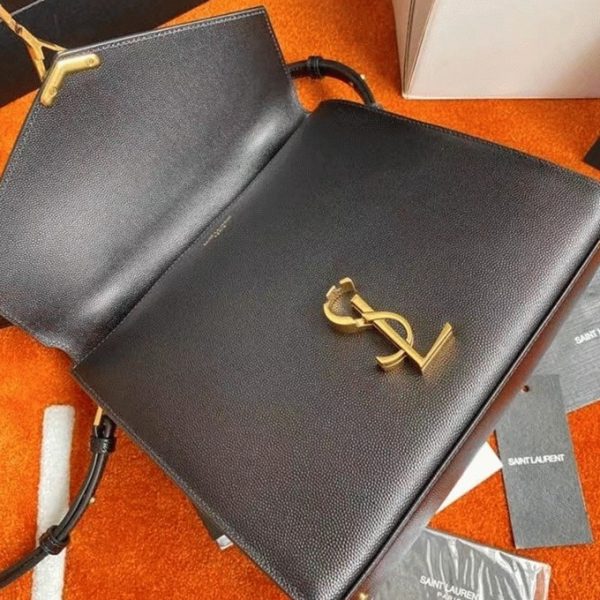 Réplique Sac Saint Laurent Cassandra Medium en Noir – Image 7