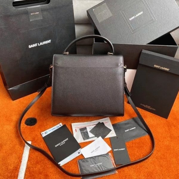Réplique Sac Saint Laurent Cassandra Medium en Noir – Image 3