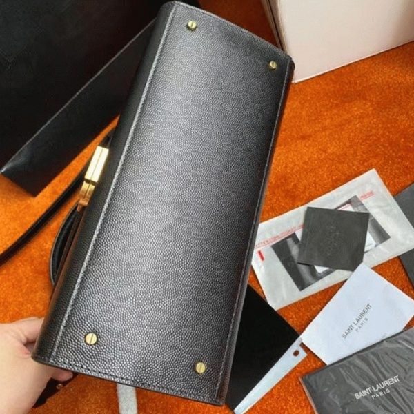 Réplique Sac Saint Laurent Cassandra Medium en Noir – Image 10