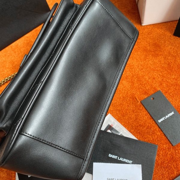 Réplique Sac Saint Laurent Niki Medium à Chaîne en Noir – Image 2