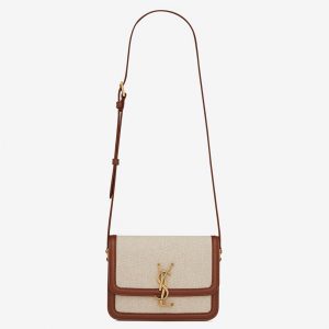 Sac Saint Laurent Solferino Small en Toile