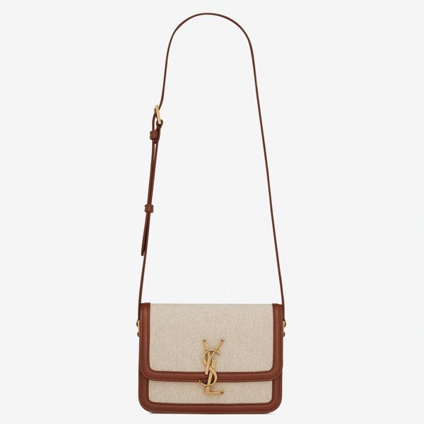 Sac Saint Laurent Solferino Small en Toile