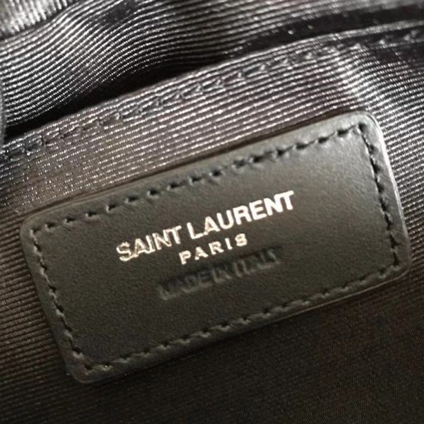 Imitation Sac Saint Laurent Lou Camera en Noir – Image 7
