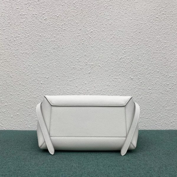 Réplique Celine Micro Belt Sac en blanc – Image 12