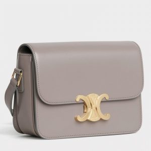 Réplique Celine Triomphe Adolescent Sac en gris