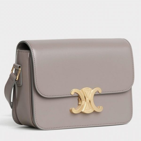 Réplique Celine Triomphe Adolescent Sac en gris