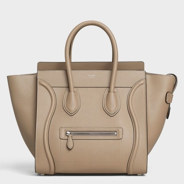 Réplique Celine Mini Luggage Fourre-tout Sac en dune