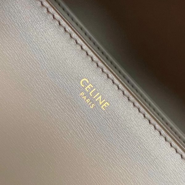 Réplique Celine Triomphe Adolescent Sac en gris – Image 14