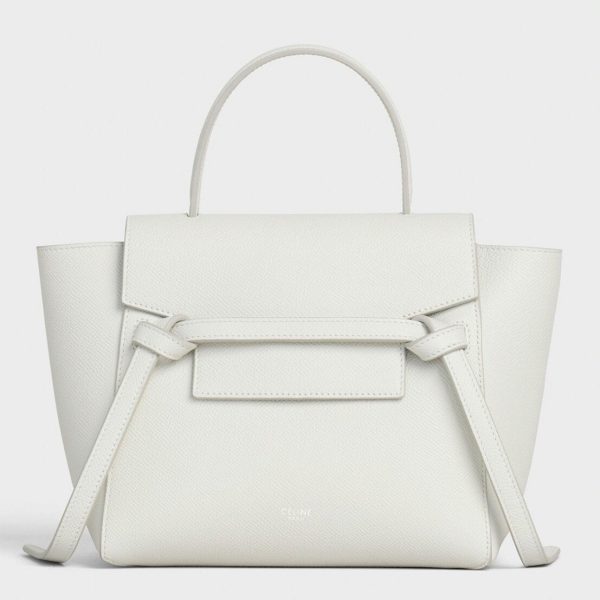 Réplique Celine Micro Belt Sac en blanc