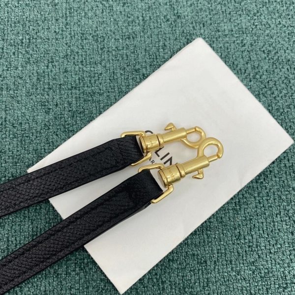 Réplique Celine Belt Nano Sac en noir – Image 6