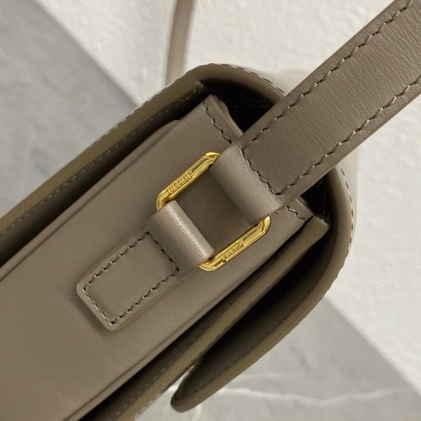Réplique Celine Triomphe Adolescent Sac en gris – Image 10