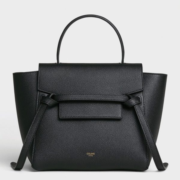 Réplique Celine Belt Nano Sac en noir