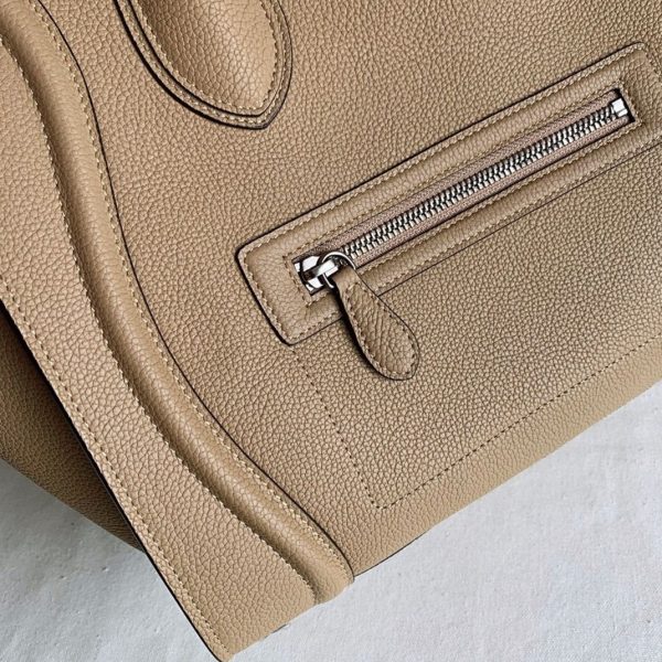 Réplique Celine Mini Luggage Fourre-tout Sac en dune – Image 3