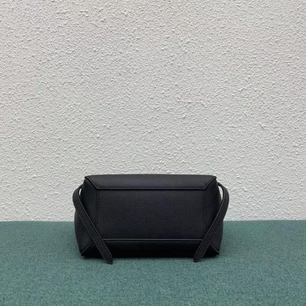 Réplique Celine Belt Nano Sac en noir – Image 4