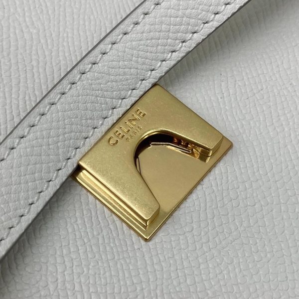 Réplique Celine Micro Belt Sac en blanc – Image 4