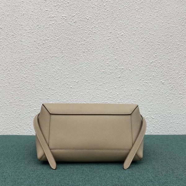 Faux Celine Micro Belt Sac en taupe clair – Image 5