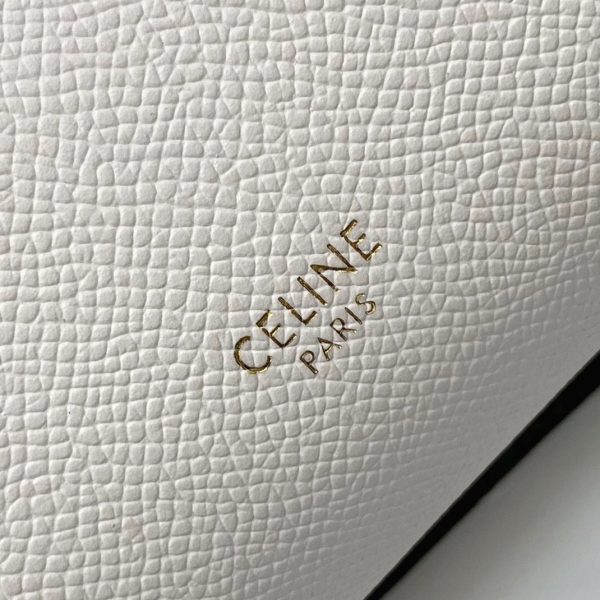 Faux Celine Belt Nano Sac en rose pâle – Image 4