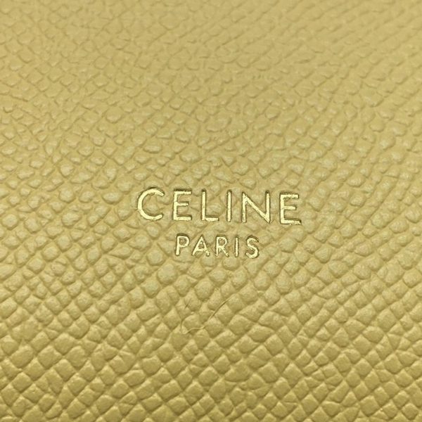 Faux Celine Belt Nano Sac en jaune – Image 14
