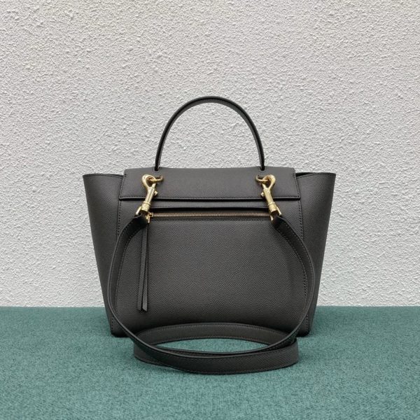 Réplique Celine Micro Belt Sac en gris – Image 9