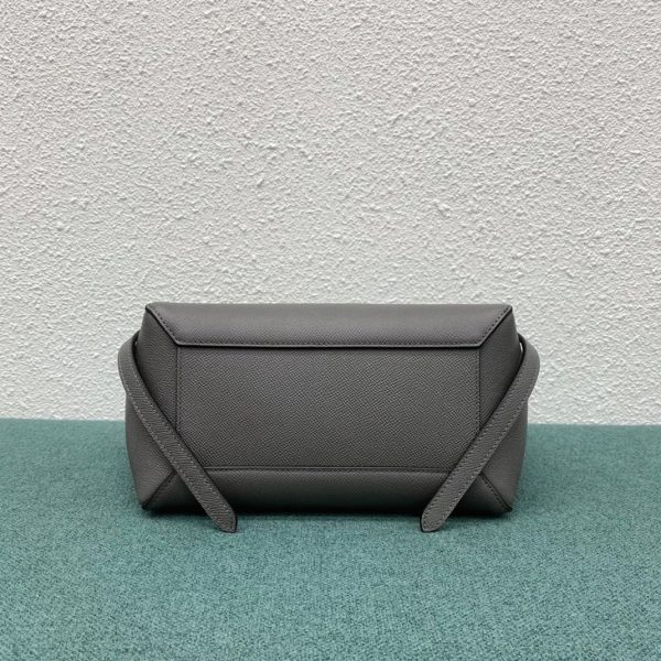 Réplique Celine Micro Belt Sac en gris – Image 8