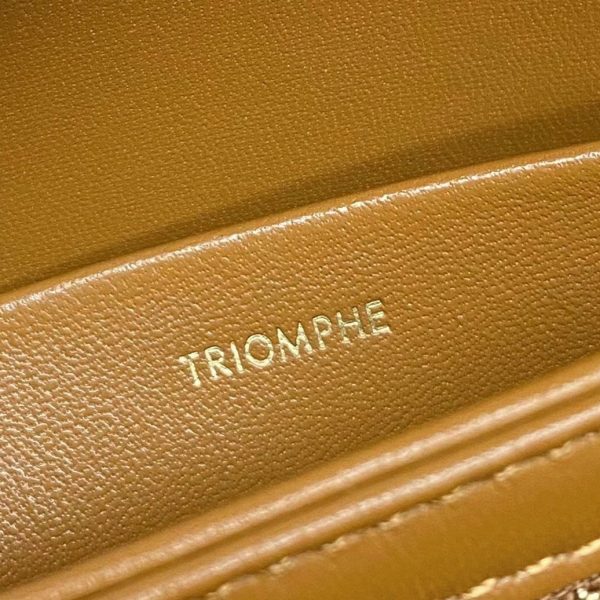 Réplique Celine Triomphe Adolescent Sac en textile – Image 6