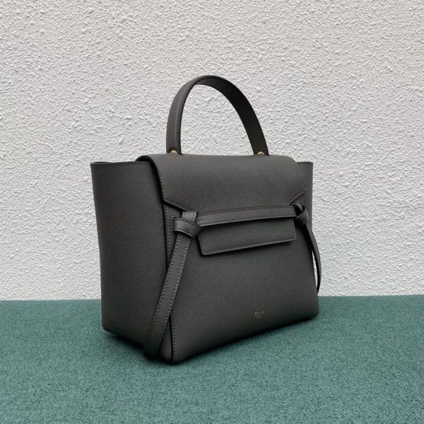 Réplique Celine Micro Belt Sac en gris – Image 7