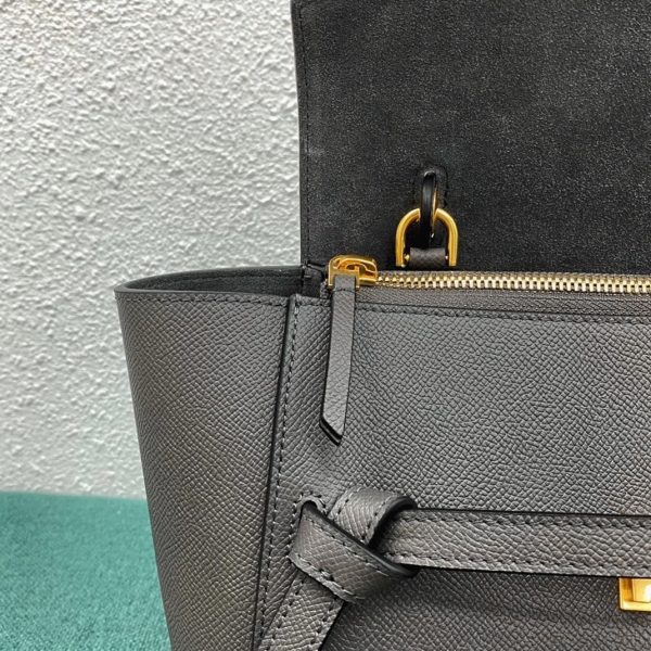 Réplique Celine Micro Belt Sac en gris – Image 6