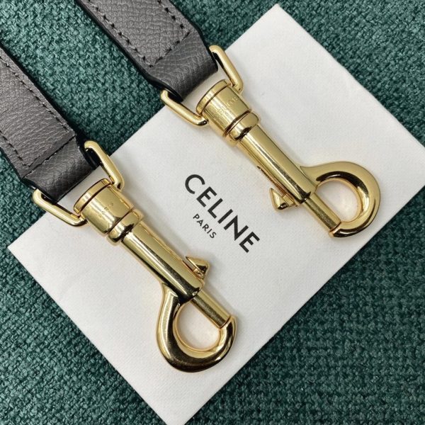 Réplique Celine Micro Belt Sac en gris – Image 5