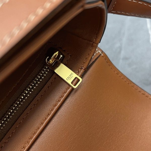 Celine Triomphe Adolescent Sac en tweed – Image 13