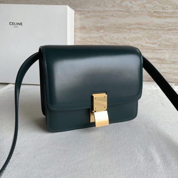 Faux Celine Classic Box Petit Sac en amazone – Image 4