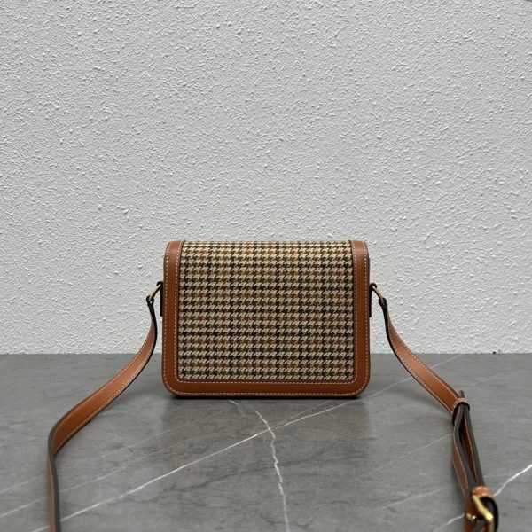 Celine Triomphe Adolescent Sac en tweed – Image 14