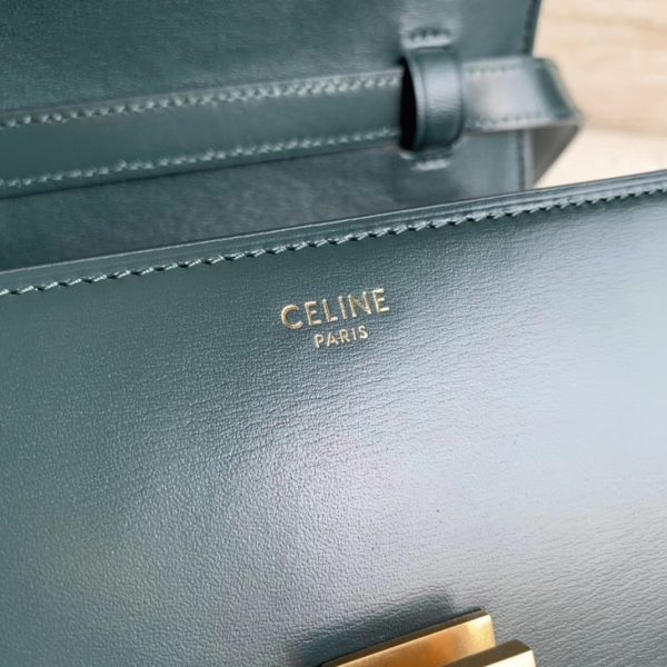 Faux Celine Classic Box Petit Sac en amazone – Image 3