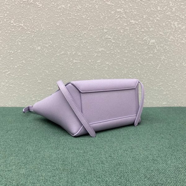 Réplique Celine Belt Nano Sac en lilas – Image 12