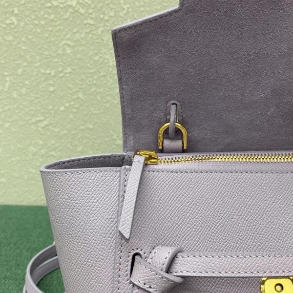 Réplique Celine Belt Nano Sac en lilas – Image 11
