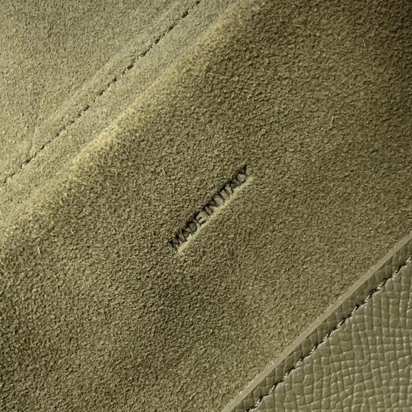 Réplique Celine Micro Belt Sac en vert armée – Image 3