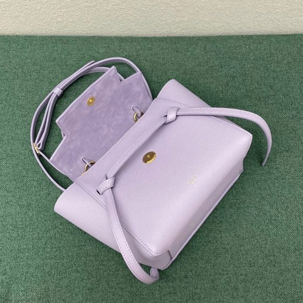 Réplique Celine Belt Nano Sac en lilas – Image 4