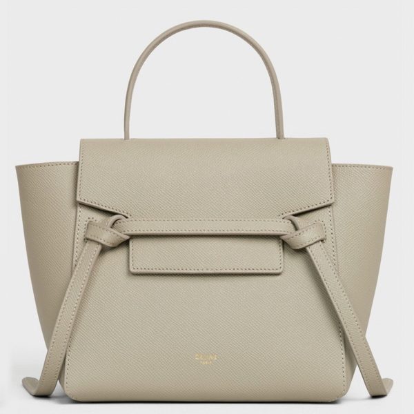 Contrefaçon Celine Belt Nano Sac en beige clair