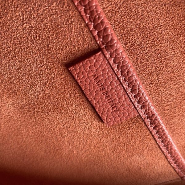 Contrefaçon Celine Nano Luggage Fourre-tout Sac en orange – Image 2