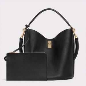 Réplique Celine Bucket 16 Sac en noir