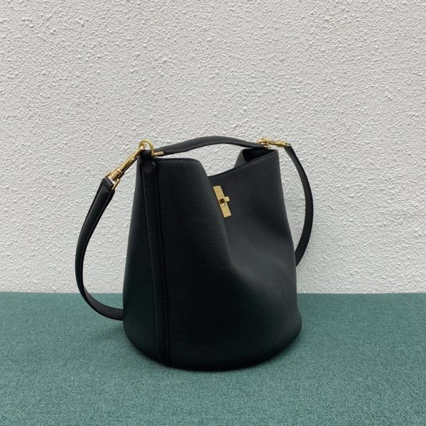 Réplique Celine Bucket 16 Sac en noir – Image 2