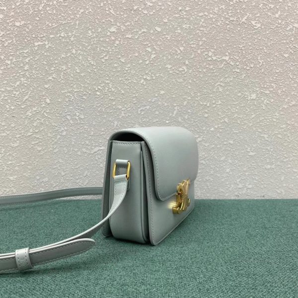 Faux Celine Triomphe Adolescent Sac en minéral – Image 9